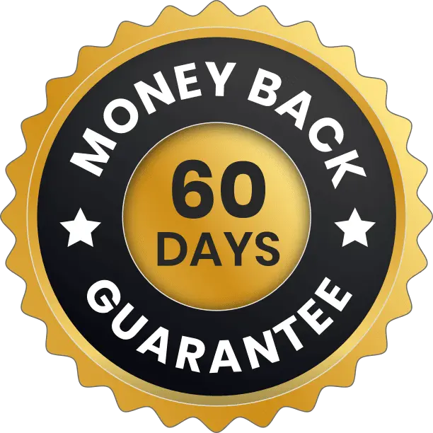 Prostadine 60-day money-back guarantee badge